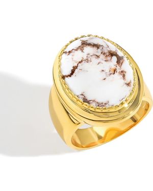 YS GEMS Wild Horse Ring - Metallic