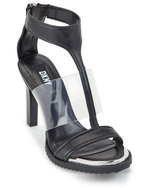 DKNY Braydi Ankle Strap Sandal - Black