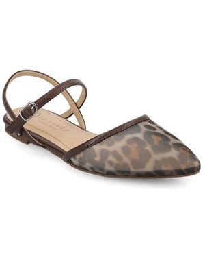 Journee Collection Martine Supernatural Shades Slingback Flat - Multicolor