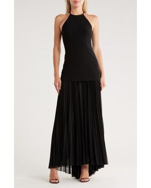 A.L.C. Lana Tiered Gown - Black