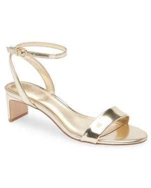 Vince Camuto Lilla Ankle Strap Sandal - Natural