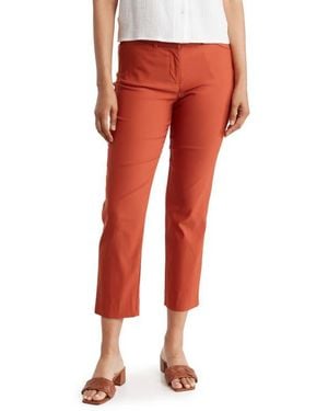 Nanette Lepore Slim Ankle Pants - Red