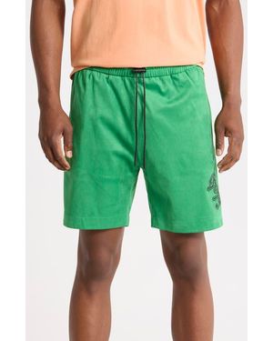RTA Clyde Drawstring Shorts - Green