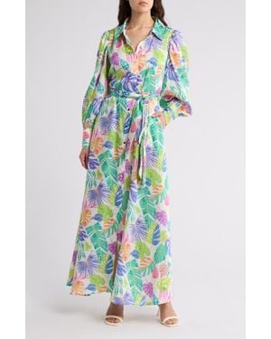 Love By Design Rebel Twill Maxi Dress - White