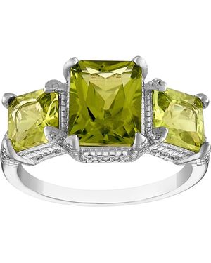 FZN Lab Created Sapphire Ring - Green
