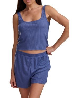 Splendid Boxer Pajamas - Blue