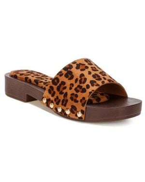LONDON RAG Seraza Platform Sandal - Brown