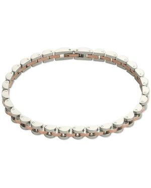 Sterling Forever Dainty Thin Band Bracelet - Metallic