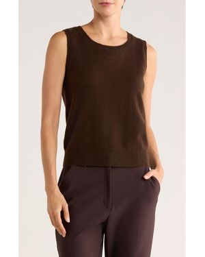 Magaschoni Sleeveless Cashmere Sweater - Brown