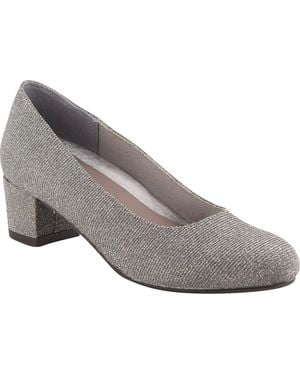 David Tate Suave Pump - Gray