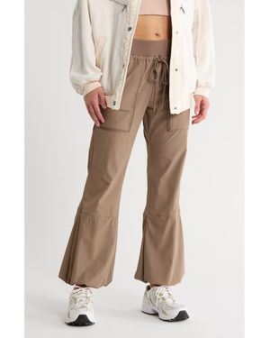 Free People Cool Climber Bubble Hem Pants - Natural