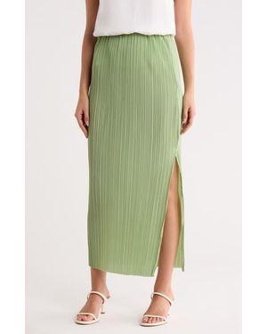 Vero Moda Malene Pleated Maxi Skirt - Green