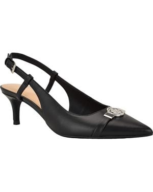Tommy Hilfiger Talise Pointed Toe Slingback Pump - Black