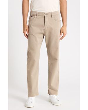 HUGO Ogden Straight Leg Jeans - Natural