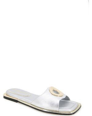 Kenneth Cole Asher Slide Sandal - White