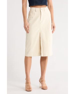 DL1961 Lexie Denim Skirt - Natural