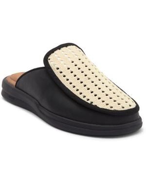 Lusso Cloud Esto Open Weave Mule - Black