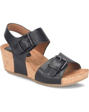 EuroSoft Emylee Wedge Sandal - Blue