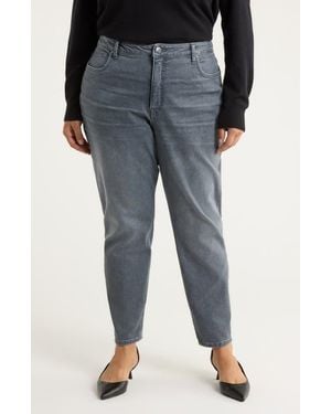 Kut From The Kloth Rachael Fab Ab High Waist Ankle Mom Jeans - Black