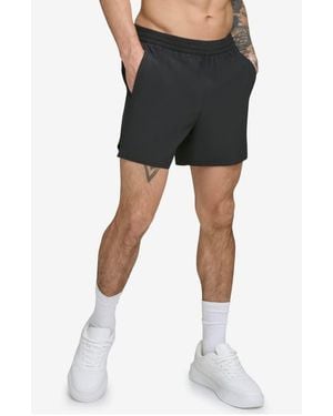 DKNY Hybrid Volley Swim Trunks - Black