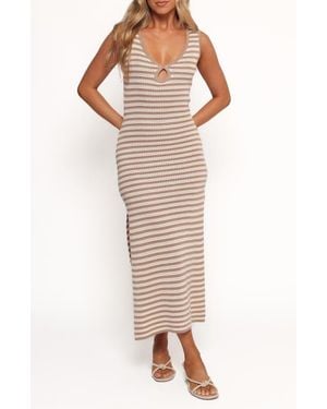 Petal & Pup Glade Open Knit Maxi Dress - Multicolor