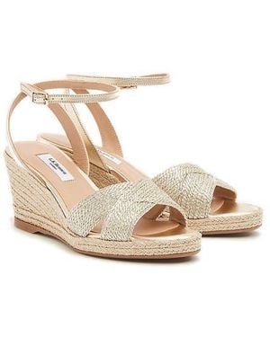 LK Bennett Santana Wedge Sandal - Natural