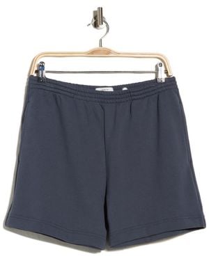 Vince Cotton Pull-On Shorts - Blue