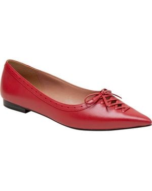 Linea Paolo Noella Flat - Red