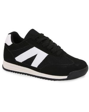 BERNESS Leena Bike Toe Wedge Sneaker - Black