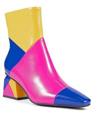 Ninety Union Sienna Colorblock Bootie - Pink