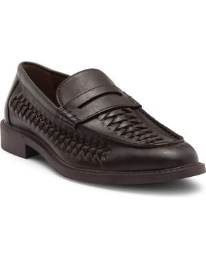 Steve Madden Rory Penny Loafer - Black