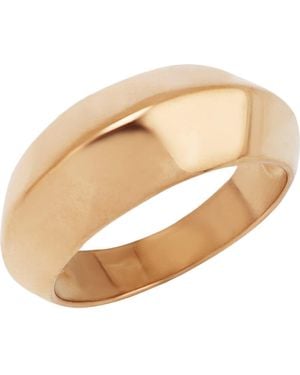 Rebel Angled Band Ring - Natural