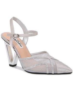 Lady Couture Gala Pointed Toe Pump - White