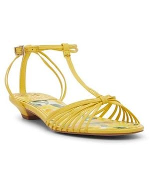 Vince Camuto Maura Ankle Strap Sandal - Yellow
