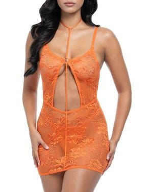 Oh La La Cheri Presley Chemise - Orange