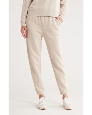 Vince Essential Cotton Sweatpants - Natural