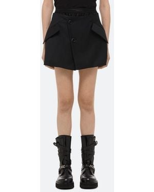 Helmut Lang Apex Blazer Skort - Black