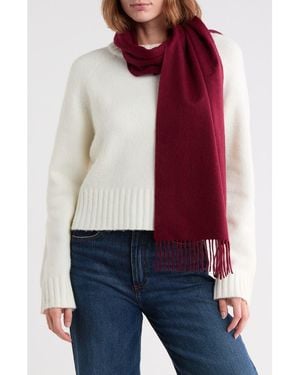 Nordstrom Rack Cashmere Scarf - Red
