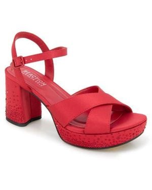 Kenneth Cole Reeva Platform Sandal - Red