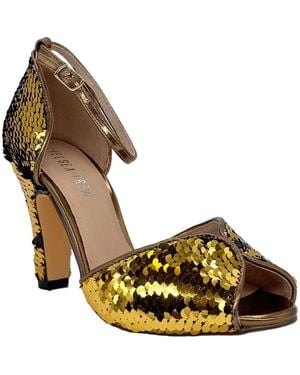 Chelsea Crew Lola Metallic Ankle Strap Sandal
