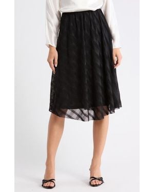 BOSS Effero Midi Skirt - Black