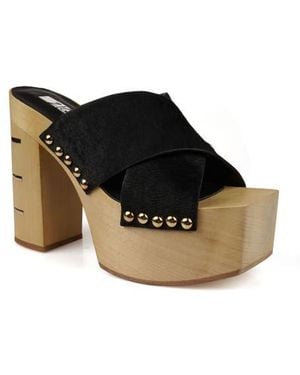 Zigi Tabitha Platform Slide Sandal - Black