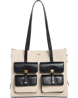 JW PEI Linda Pocket Tote Bag - Black