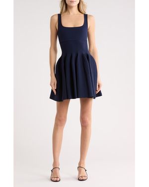 Jonathan Simkhai Elektra Fit & Flare Minidress - Blue