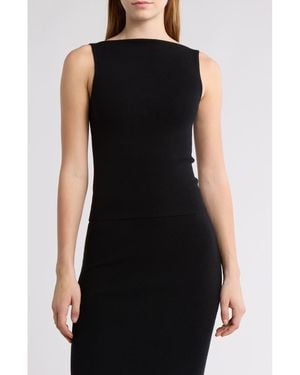 Leith Reversible Compact Tank - Black