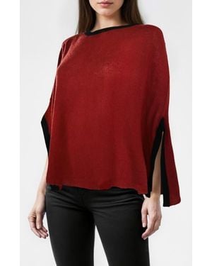 Portolano Colorblock Top - Red