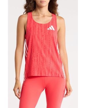 adidas Promo Singlet Tank - Red