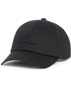HUNTER Core Twill Baseball Cap - Black
