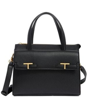 Tahari Mini Satchel Bag - Black