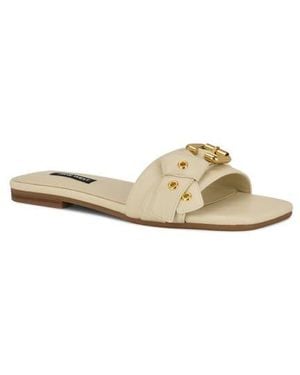 Nine West Missj Slide Sandal - White